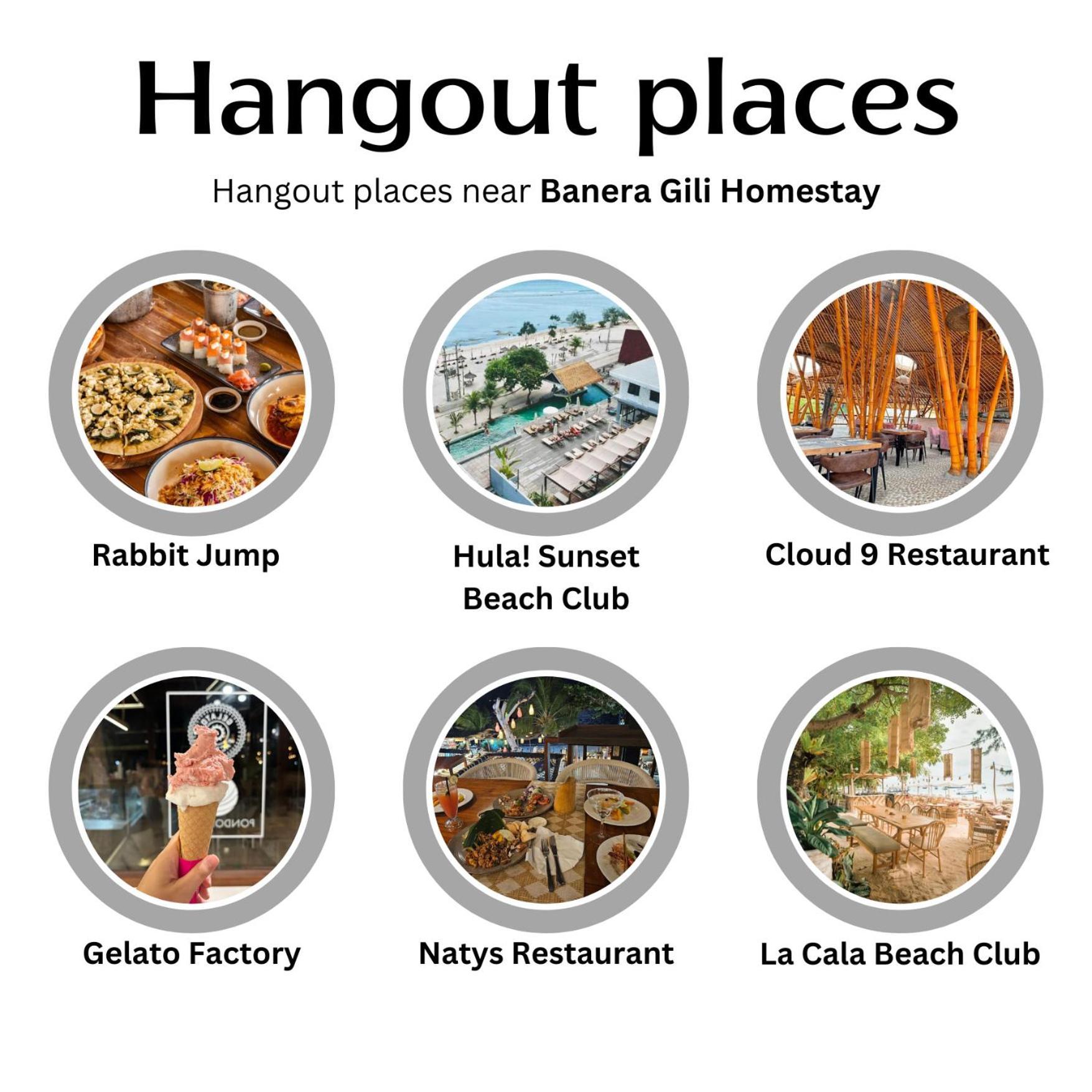 Banera Gili Homestay Gili Trawangan Eksteriør bilde